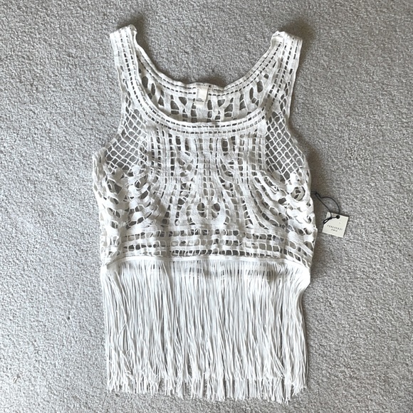 Forever 21 Tops - Forever 21 festival fringe tank small